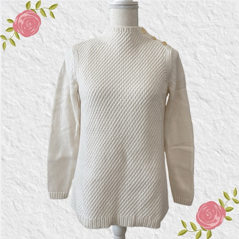 Talbot’s Mock Neck Pull-Over Sweater